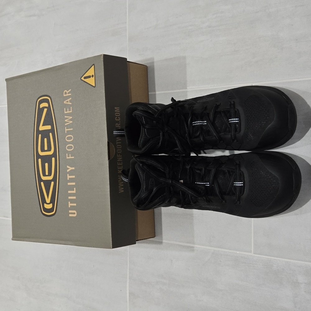 KEEN Men's Black Utility Boots
